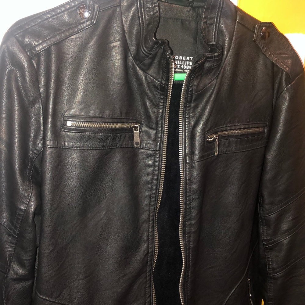 Leather jacket